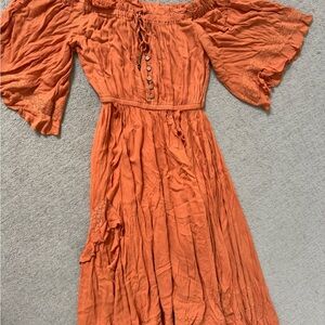 Free people midi dress